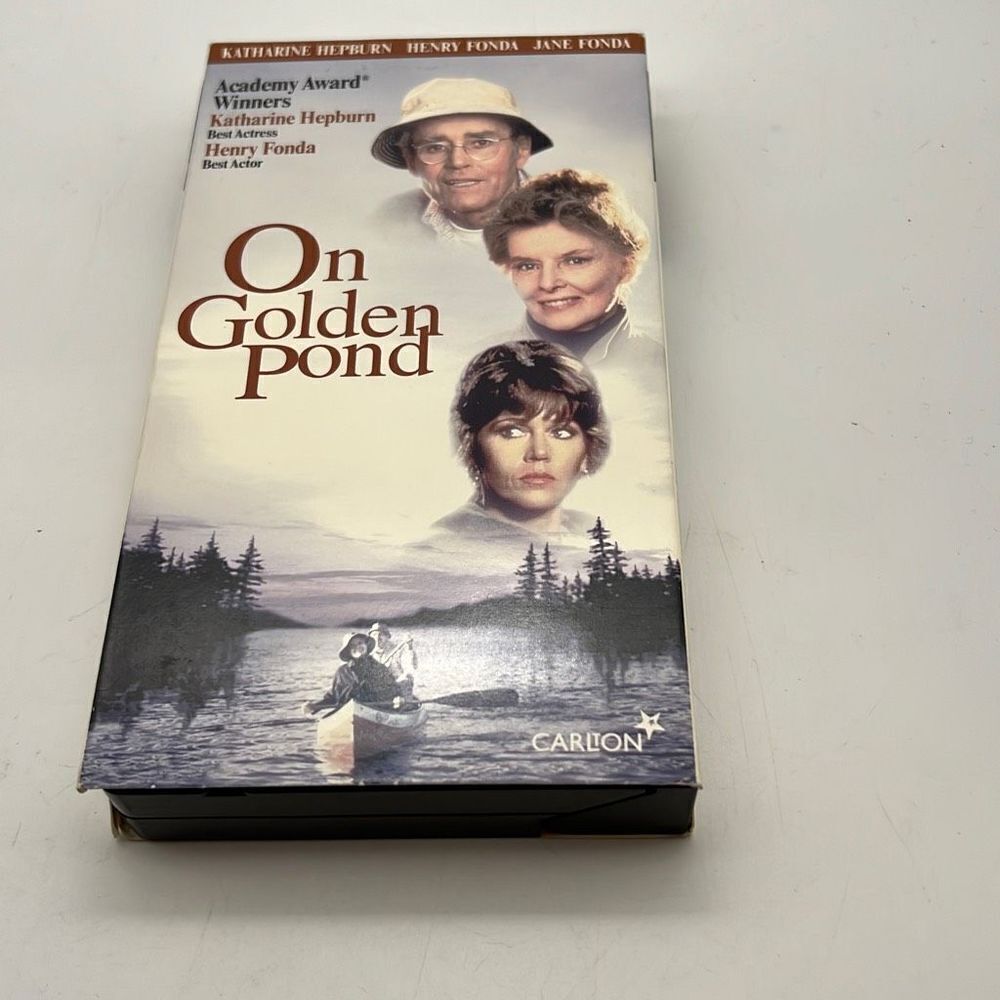 On Golden Pond VHS Katharine Hepburn, Henry Fonda, Jane Fonda‎  VHS 1988